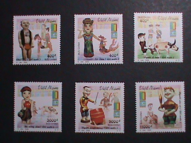 VIETNAM-2000 SC#2971-6-WORLD STAMPS EXPO 2000 ANAHEIM MNH VERY FINE