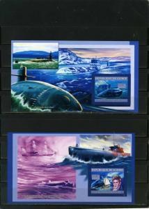 GUINEA 2006 SHIPS/SUBMARINES 2 S/S MNH 