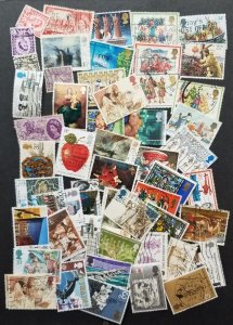 GB GREAT BRITAIN UK England  Used Stamp Lot Collection T5312