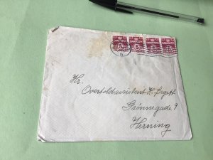 Denmark 1940 Aalborg letter &  stamps cover  Ref 21392