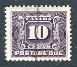 Canada 1906. POSTAGE DUE. 10c violet. Used. SG D8.