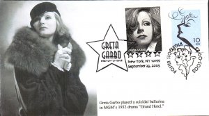 #3943 Greta Garbo Joint Fuson FDC