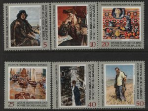 DDR  1160-1165,  MNH SET