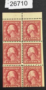 US STAMPS #499e MINT OG H BOOKLET $4 LOT #26710