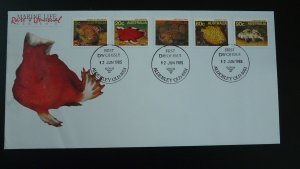 fish marine life FDC Australia 1985