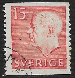 Sweden #571 15o Gustaf VI Adolf