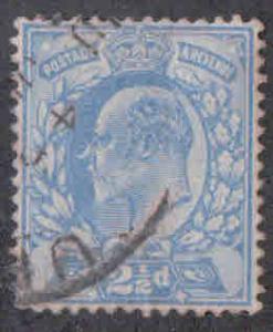 Great Britain ~ 1902 ~ # 131 ~ Edward VII ~ Used ~ cv $ 4.00