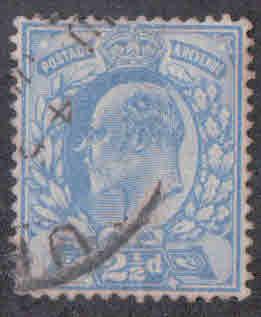 Great Britain ~ 1902 ~ # 131 ~ Edward VII ~ Used ~ cv $ 4.00