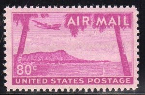 US C46 80c Hawaii Air Mail MNH