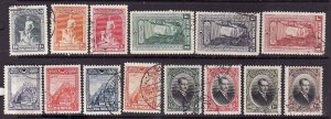 Turkey-Sc#634-47-used definitive set-1926-