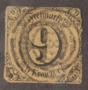 German States - Thurn & Taxis Scott #46 Stamp - Used Single