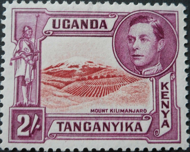 Kenya/Uganda/Tanganyika 1944 GVI 2/- SG 146b mint