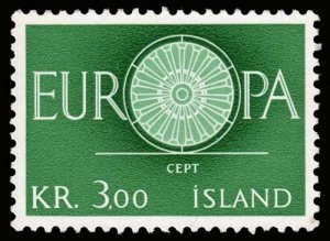 Iceland - Scott 327 - Mint-Never-Hinged