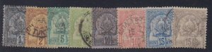 Tunisia - 1888-1901 - SC 9-16 - Used