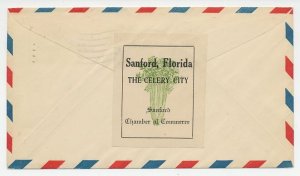 Cover / Postmark USA 1931 Municipal Air Port Dedication - Lions Club