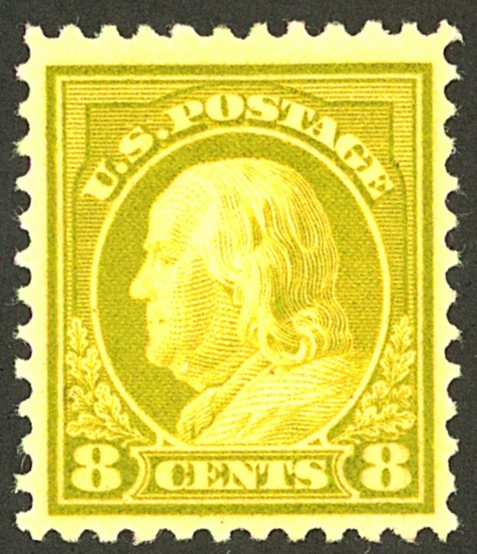 U.S. #508 MINT OG LH PENCIL ON BACK