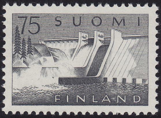 Finland - 1959 - Scott #363 - MNH - Pyhakoski Power Station