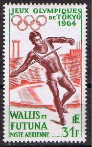 Wallis and Futuna Islands,Sc.#C19 MNH, Olympic Games, Javelin throw