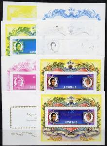 Lesotho 1981 Royal Wedding m/sheet (SG MS 454) the set of...