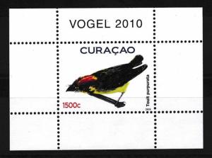 [CU002] Curacao 2010 Birds Vögel Oiseaux Miniature Sheet MNH # 2