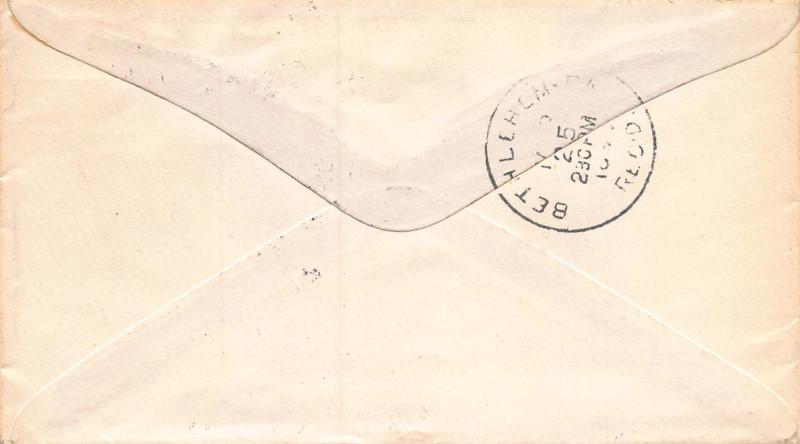 Cuba, U.S. Administration, Scott #223 pair on 1899 Cover to Bethlehem, PA