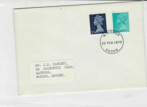 United Kingdom 1972 Error Post Decimal Day Stamps Cover ref R 17290