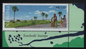 Namibia 2003 MNH Sc 1015 $1.10 Women, cattle near oshanas
