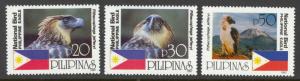 Philippines Sc# 2506-2508 MNH 1997 20p-50p Philippine Eagle