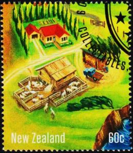 New Zealand. 2010 60c Fine Used