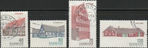 Denmark, #513-516 Used From 1972