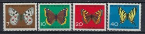Germany B380-83 MNH 1962 Butterflies (an9131)