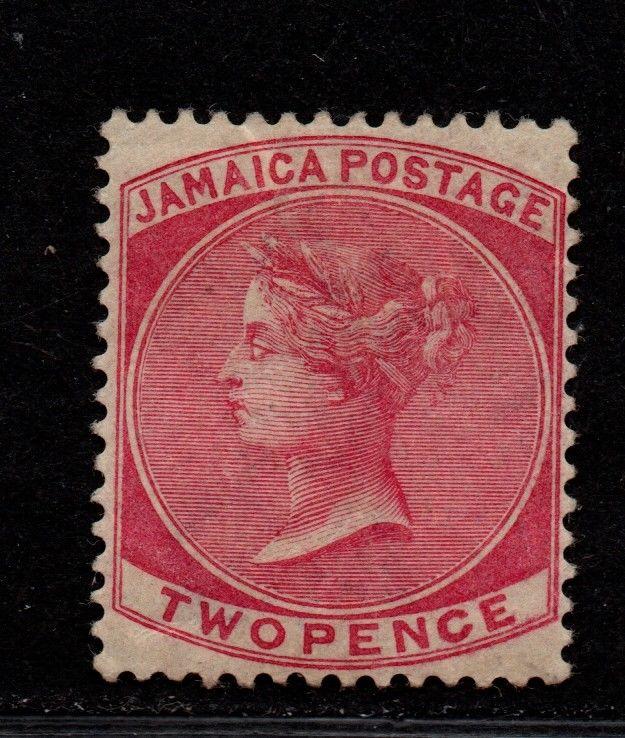 $Jamaica Sc#19 M/H/VF, nice example, Cv. $240