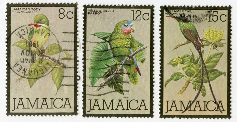 Jamaica Scott 472,474-75 ULH - 1979 Culture Issue - SCV $2.80