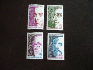 Stamps - France - Scott# B473-B476 - Mint Never Hinged Set of 4 Stamps