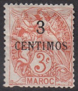 French Morocco 13 MH CV $3.25