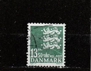 Denmark  Scott#  1305  Used  (2007 State Seal)