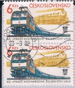 Czechoslovakia Train - pickastamp (CP30R101)