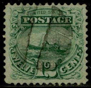 #117 VF USED WITH FANCY CANCEL CV $140.00 BQ3053