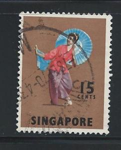 Singapore #89 Used Tari Payong Sumatran Dance 