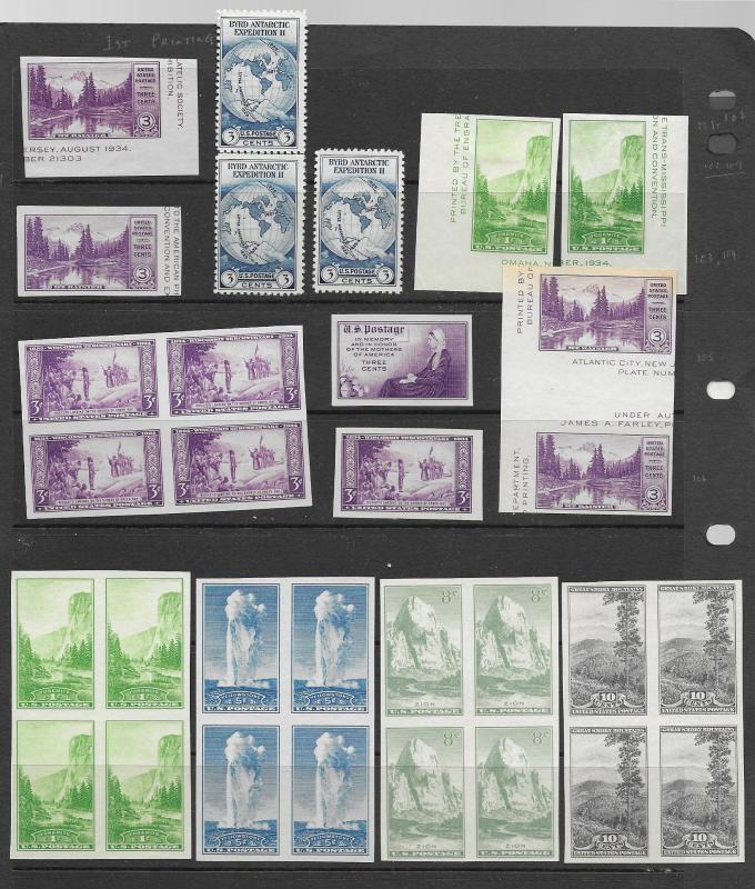 US 750a,756-65,768a and more f-vf, see desc. 2014 CV$122.55