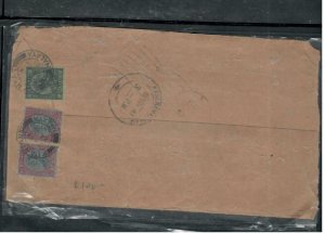 MALAYA PAHANG COVER (P1909BB)  1941 SULTAN $1.00X2+50C CENSOR A/M COVER TO INDIA 