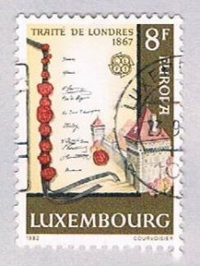 Luxembourg 672 Used Eurpoa 1982 (BP23815)