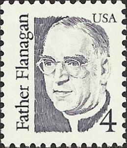 # 2171a MNH - SCV-0.25 - GRAYISH VIOLET - FATHER FLANAGAN