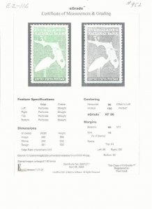 # 952 MINT NEVER HINGED ( MNH ) EVERGLADES NATIONAL PARK XF+