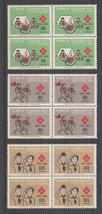 1962 Boy Girl Scout Turkey 50th anniversary blocks