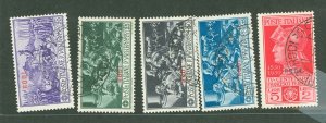 Italy/Aegean Islands #24-28 Used Single (Complete Set)