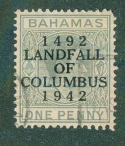 BAHAMAS 117 USED BIN $0.50