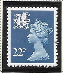 Great Britain-Wales & Monmouthshire # WMMH40 (MNH) $1.10