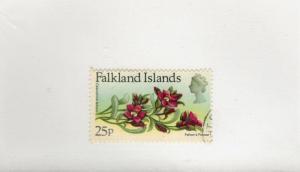 1971 Falkland Islands SC #9 FELTON'S FLOWER used stamp