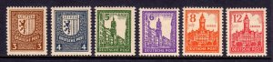 Germany (DDR) - Scott #14N15-14N20 - MH - SCV $2.40